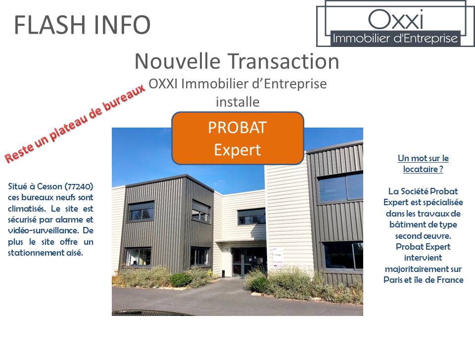 Nouvelle Transaction Oxxi 